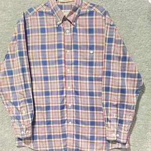 Orvis Multicolor Plaid Button Down Shirt